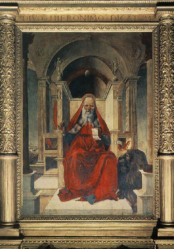COSTA, Lorenzo St Jerome dfg France oil painting art